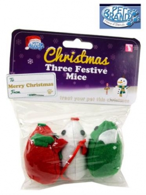 (Santa Paws) Christmas Three Festive Mice